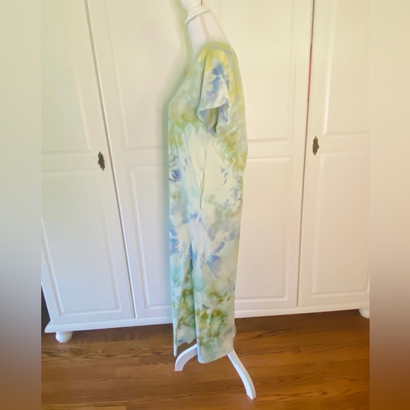Ice-Dyed T-Shirt Dress - Picture 3 of 4